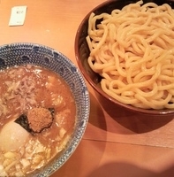 「味玉つけ麺+豚ほぐし」@六厘舎の写真