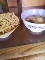 「つけ麺 750円 味玉 100円」@次念序の写真