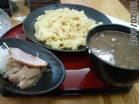 「つけ麺（730円）+味付け煮玉子（100円）」@中華そば くりの木 伊奈店の写真