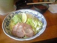 「つけそば 小 辛2杯」@木のはの写真