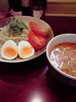 「辛とまつけそば」@だいろくの写真