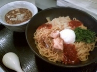 「【限定】梅つけめん （さちしお） 980円 大盛り無料」@海力屋の写真