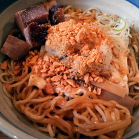 「チーズガーリック油そば（￥820）」@九段 斑鳩の写真