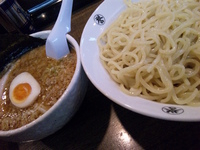 「つけ麺（紺）+大盛 850円」@こってりらーめん 誉の写真