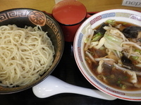 「野菜つけ麺（800円）」@中華麺房 東龍 バイパス店の写真