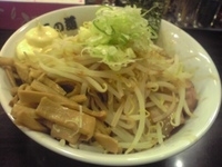 「油そば（大盛）+チャーシュー+メンマ+もやし+マヨネーズ」@らーめん 天の道の写真