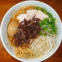 「油そば・味噌豚骨味」@パワー軒の写真