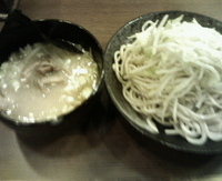 「つけめん（ヤサイ）」@ラーメン二郎 池袋東口店の写真