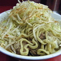 「小ラーメン（野菜増・麺少￥650）」@ラーメン二郎 桜台駅前店の写真