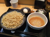 「つけ麺 中盛 味玉」@つけ麺 道の写真