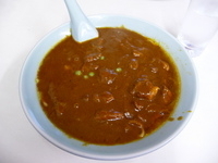 「カレーらーめん」@まこと食堂の写真