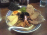 「こってり特製ラーメン大盛り+ちゃーまよ丼」@らーめん がんちゃの写真