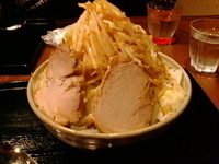 「らあめん（大和麺）（大盛り）￥580+野菜増し￥100」@麺屋大和の写真