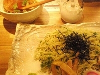 「青じそつけめん+0.5玉」@会津ラーメン 和の写真