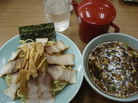 「チャーシューつけめん」@名代らーめん 航海屋 新宿店の写真