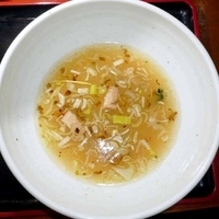 「油そばの後のスープ割り」@喜奴屋の写真