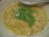 「汁そば塩」@爆じゅう餃子 餃点の写真