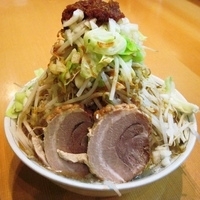 「角ふじ麺 大盛り チャーシュー1枚」@常勝軒 本庄店の写真