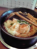 「海老塩ワンタン麺」@栄昇らーめんの写真