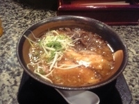 「黒虎ラーメン」@老舗らーめん 神虎 北新地本店の写真