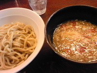 「特製昆布麺のとんこつつけ麺（590円）」@円熟屋 本店の写真