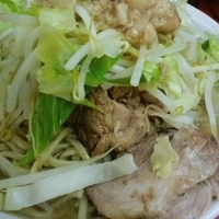 「小ブタ ヤサイアブラ 750円」@ラーメン二郎 ひばりヶ丘駅前店の写真