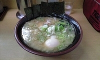 「ラーメン（中盛）750円のり+たまごセット100円」@麺屋 達の写真