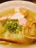 「塩ラーメン・大盛り（￥800）」@G麺7の写真