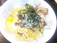 「汁なし坦々麺（辛口）780円+切り落としチャーシュー50円=83」@桃天花の写真