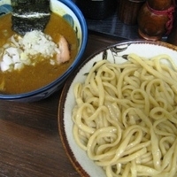 「インドのつけめん・中盛・温盛 850円」@つけめん 玉 本店の写真