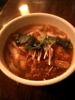 「チャーシュー辛味ねぎ和え刀傷麺」@中国料理 刀削麺 鐘楼 水道橋東口店の写真