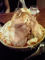 「辛らあめん600円+野菜増し100円」@麺屋大和の写真