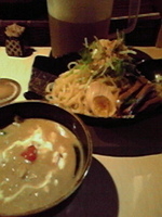 「タイ風 グリーンカレーつけ麺」@麺喰屋 澤の写真