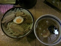 「特製もりそば+中盛り+味玉+チャーシュー+シナチク」@大勝軒 柏店の写真