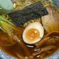 「和風煮干ラーメン￥650」@手もみラーメン もりもり亭の写真