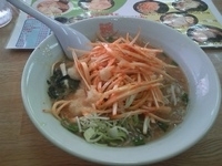 「ネギ味噌 ハーフ」@ラーメン専科 御坂店の写真