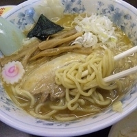 「中華そば+（#^.^#）雲呑サービス 680円」@東池袋大勝軒 ROZEOの写真