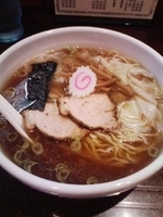 「わんたん麺」@中華蕎麦 金魚の写真