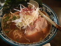 「小樽魚介しょうゆラーメン+大盛（780円+110円）」@小樽らーめん 豆の木 蓮田店の写真