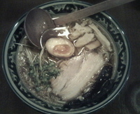 「醤油ラーメン」@あさか麺工房、 江古田店の写真