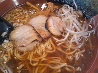 「正油太麺700円」@旭川ラーメン 好の写真