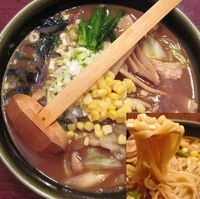 「カレー拉麺（手打ち麺）」@福龍の写真