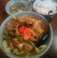 「焼肉ラーメン」@中華料理 ハルピンの写真