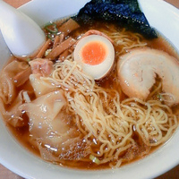 「ワンタン麺 （780円）」@日進亭の写真