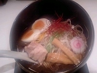 「伊勢海老そば味玉入り（950円）」@二代目 けいすけ 海老そば外伝の写真