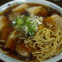 「チャーシュメン650円（麺カタメ）」@喜楽の写真
