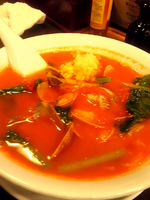 「太陽のボンゴレ麺+ニンニク」@太陽のトマト麺 荻窪店の写真