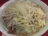 「小ラーメン+ニンニク」@らーめん豚喜の写真