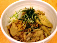 「あえそば（700円）」@つけめん ★ONE★ 相模原店の写真