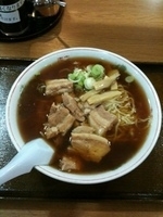 「ホルモン中華」@麺専門店 アラキの写真